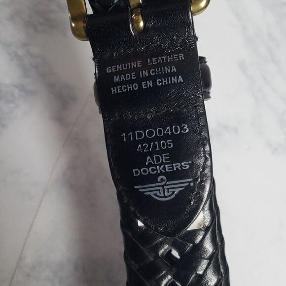 Vintage Dockers Men's Belt - Picture 3 of 5